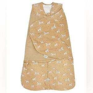 Halo Beige Safari Zebras Baby Sleep Sack Swaddle